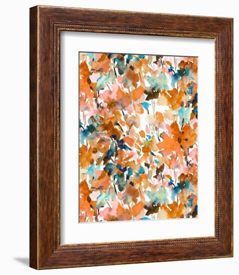 Local Color Orange-Jacqueline Maldonado-Framed Art Print