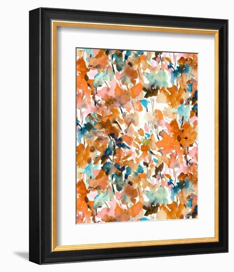 Local Color Orange-Jacqueline Maldonado-Framed Art Print