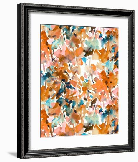 Local Color Orange-Jacqueline Maldonado-Framed Art Print