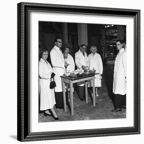 Local Dignitaries During an Open Day at Spillers Foods in Gainsborough, Lincolnshire, 1962-Michael Walters-Framed Premium Photographic Print