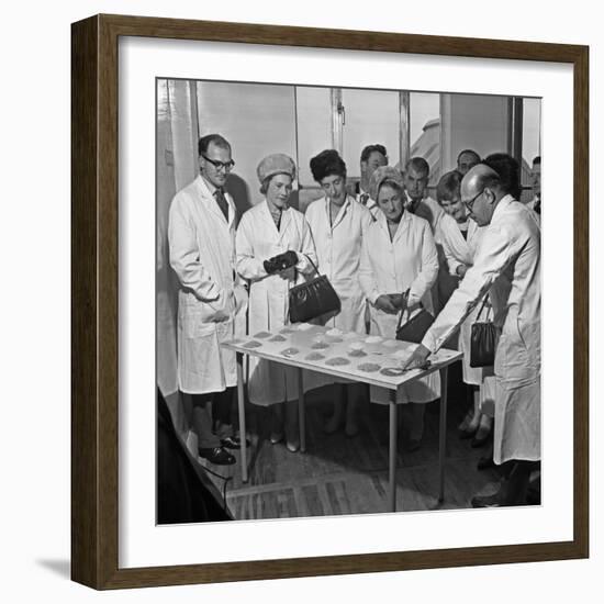 Local Dignitaries During an Open Day at Spillers Foods in Gainsborough, Lincolnshire, 1962-Michael Walters-Framed Photographic Print