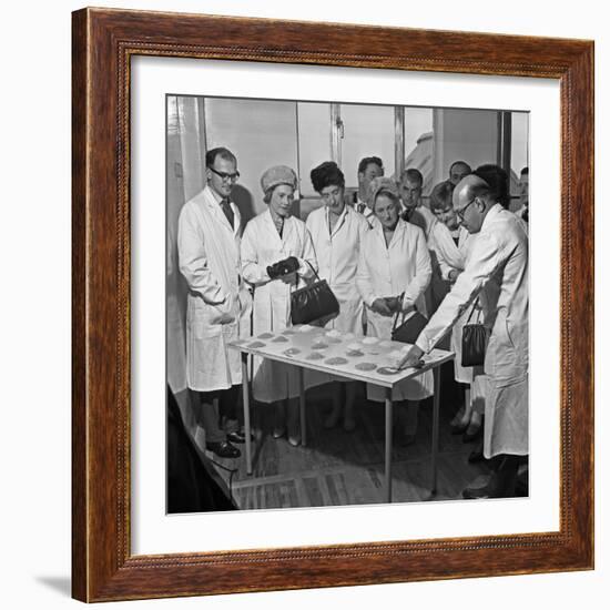 Local Dignitaries During an Open Day at Spillers Foods in Gainsborough, Lincolnshire, 1962-Michael Walters-Framed Photographic Print