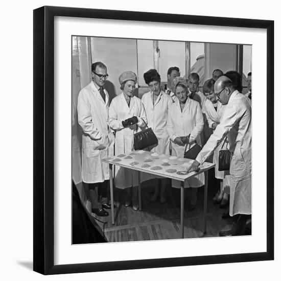 Local Dignitaries During an Open Day at Spillers Foods in Gainsborough, Lincolnshire, 1962-Michael Walters-Framed Photographic Print