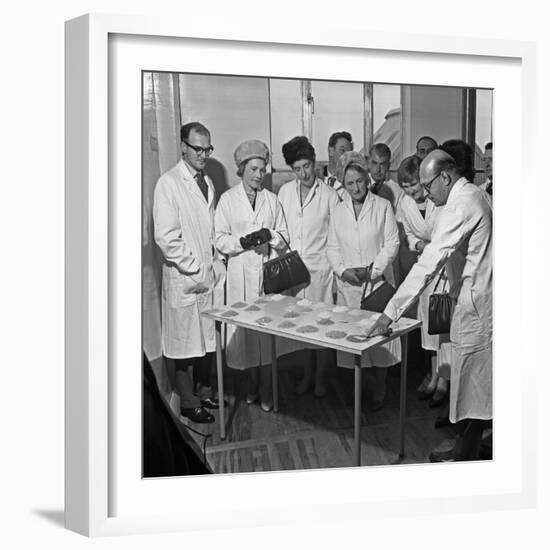 Local Dignitaries During an Open Day at Spillers Foods in Gainsborough, Lincolnshire, 1962-Michael Walters-Framed Photographic Print