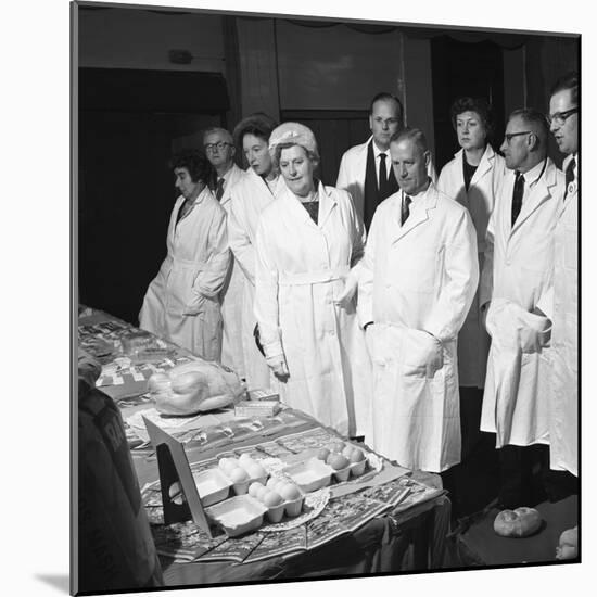 Local Dignitaries During an Open Day at Spillers Foods in Gainsborough, Lincolnshire, 1962-Michael Walters-Mounted Photographic Print
