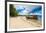 Local fishermen boat, Mahe, Republic of Seychelles, Indian Ocean.-Michael DeFreitas-Framed Photographic Print