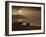 Local Fishing Boats on Phewa Lake at Sunset, Gandak, Nepal, Asia-Mark Chivers-Framed Photographic Print