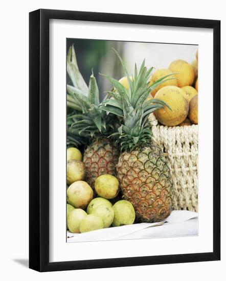 Local Fruit, Martinique, Lesser Antilles, West Indies, Caribbean, Central America-Yadid Levy-Framed Photographic Print