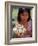 Local Girl with Pottery, Panama-Bill Bachmann-Framed Photographic Print