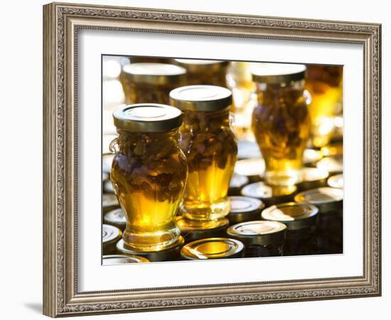 Local Honey, Anafonitria, Zakynthos, Ionian Islands, Greece-Walter Bibikow-Framed Photographic Print