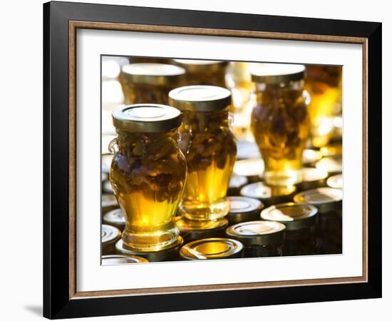 Local Honey, Anafonitria, Zakynthos, Ionian Islands, Greece-Walter Bibikow-Framed Photographic Print