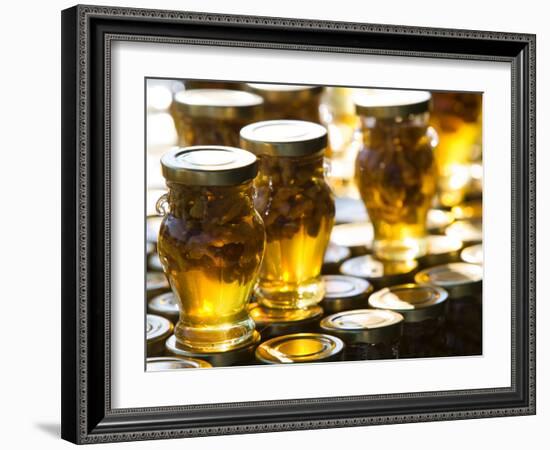 Local Honey, Anafonitria, Zakynthos, Ionian Islands, Greece-Walter Bibikow-Framed Photographic Print