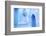 Local Man in the Blue Streets of the Medina, Chefchaouen, Morocco, North Africa, Africa-Jordan Banks-Framed Photographic Print