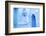 Local Man in the Blue Streets of the Medina, Chefchaouen, Morocco, North Africa, Africa-Jordan Banks-Framed Photographic Print