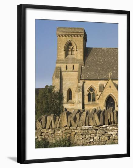 Local Parish Church, Snowshill Village, the Cotswolds, Gloucestershire, England-David Hughes-Framed Photographic Print