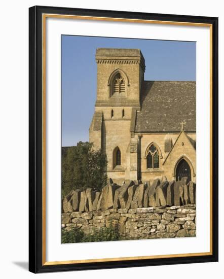 Local Parish Church, Snowshill Village, the Cotswolds, Gloucestershire, England-David Hughes-Framed Photographic Print