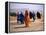 Local People Travel the Road Between Nouadhibou and Mouackchott, Mauritania-Jane Sweeney-Framed Premier Image Canvas