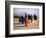 Local People Travel the Road Between Nouadhibou and Mouackchott, Mauritania-Jane Sweeney-Framed Photographic Print