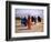Local People Travel the Road Between Nouadhibou and Mouackchott, Mauritania-Jane Sweeney-Framed Photographic Print