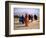 Local People Travel the Road Between Nouadhibou and Mouackchott, Mauritania-Jane Sweeney-Framed Photographic Print