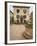 Local Restaurant in Piazza, Pienza, Italy-Dennis Flaherty-Framed Photographic Print