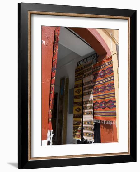 Local Weaving, Oaxaca City, Oaxaca, Mexico, North America-R H Productions-Framed Photographic Print