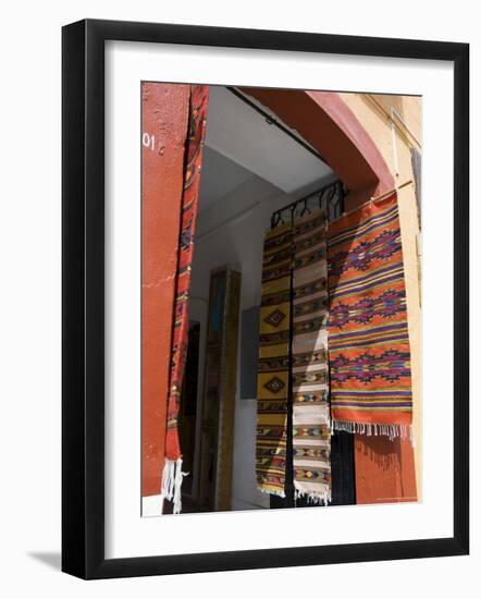 Local Weaving, Oaxaca City, Oaxaca, Mexico, North America-R H Productions-Framed Photographic Print