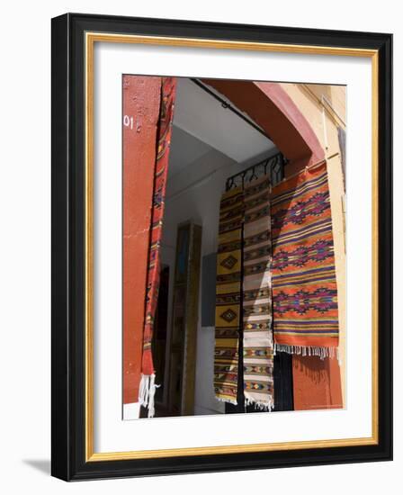 Local Weaving, Oaxaca City, Oaxaca, Mexico, North America-R H Productions-Framed Photographic Print