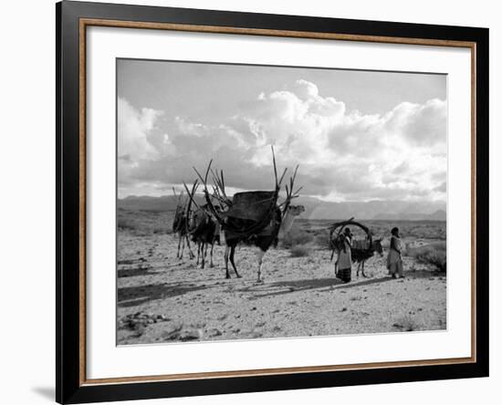 Local Women of Somaliland with Their Camels, 1935-null-Framed Photographic Print