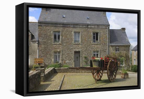 Located in the Town of Locronan in Brittany Is This Granite Home-Mallorie Ostrowitz-Framed Premier Image Canvas