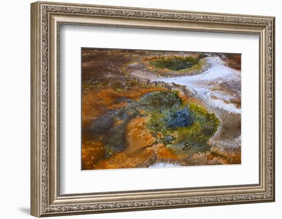 Located in the vast pools of geothermal activity at El Tatio-Mallorie Ostrowitz-Framed Photographic Print