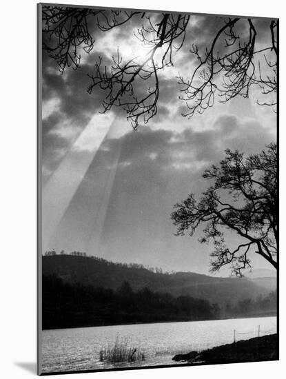 Loch Ard, Scotland 1956-Daily Record-Mounted Photographic Print