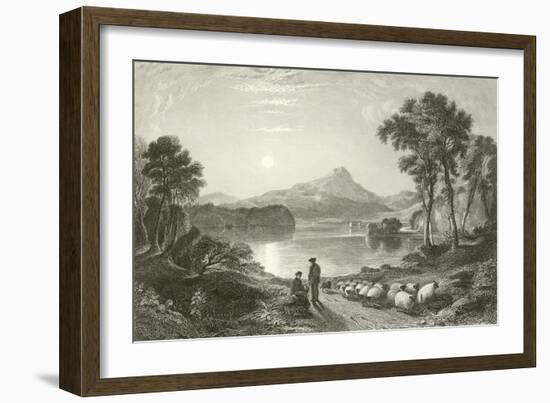 Loch Ard-English School-Framed Giclee Print