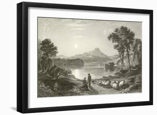 Loch Ard-English School-Framed Giclee Print