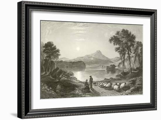 Loch Ard-English School-Framed Giclee Print