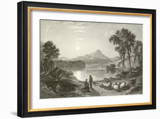 Loch Ard-English School-Framed Giclee Print