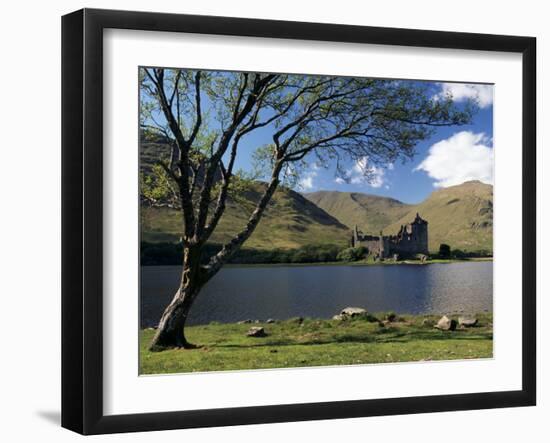 Loch Awe and the Ruins of Kilchurn Castle, Strathclyde, Scotland, United Kingdom-Adam Woolfitt-Framed Photographic Print