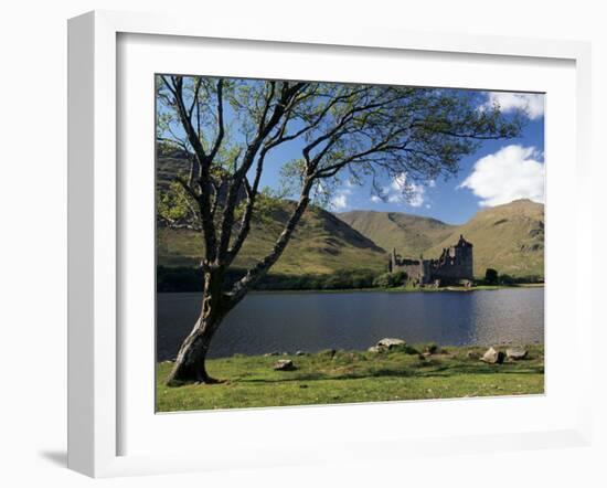 Loch Awe and the Ruins of Kilchurn Castle, Strathclyde, Scotland, United Kingdom-Adam Woolfitt-Framed Photographic Print