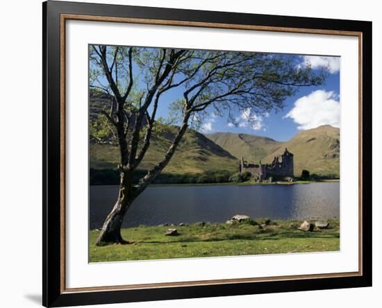 Loch Awe and the Ruins of Kilchurn Castle, Strathclyde, Scotland, United Kingdom-Adam Woolfitt-Framed Photographic Print