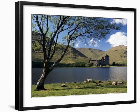 Loch Awe and the Ruins of Kilchurn Castle, Strathclyde, Scotland, United Kingdom-Adam Woolfitt-Framed Photographic Print