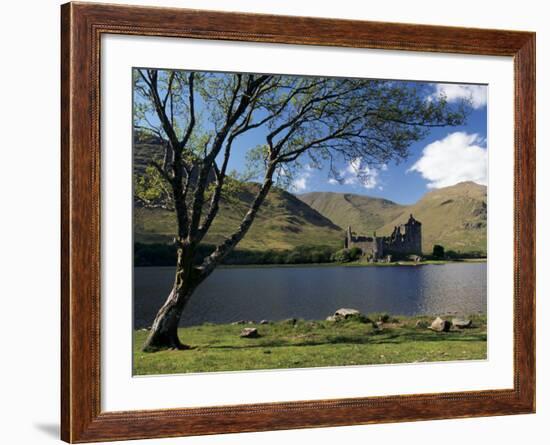 Loch Awe and the Ruins of Kilchurn Castle, Strathclyde, Scotland, United Kingdom-Adam Woolfitt-Framed Photographic Print