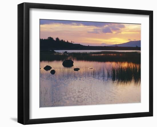 Loch Ba on Isolated Rannoch Moor, Highlands Region, Scotland, UK, Europe-Louise Murray-Framed Photographic Print