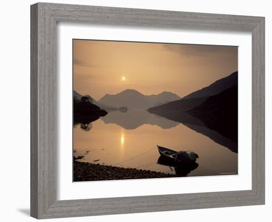 Loch Duich, Highlands, Scotland, United Kingdom-Adam Woolfitt-Framed Photographic Print