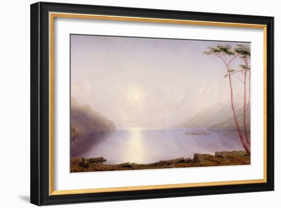 Loch Duich, Summer Moonlight-J. M. W. Turner-Framed Giclee Print