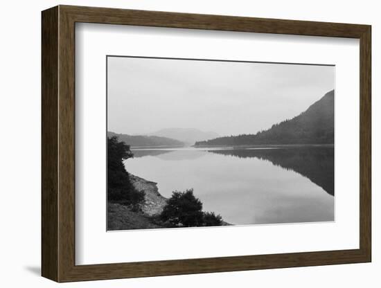 Loch Ericht in the Highlands, 1960-Howard Jones-Framed Photographic Print