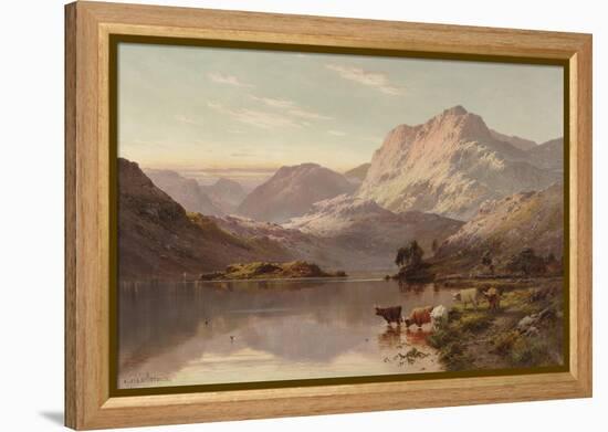 Loch Fad (Oil)-Alfred De Breanski-Framed Premier Image Canvas