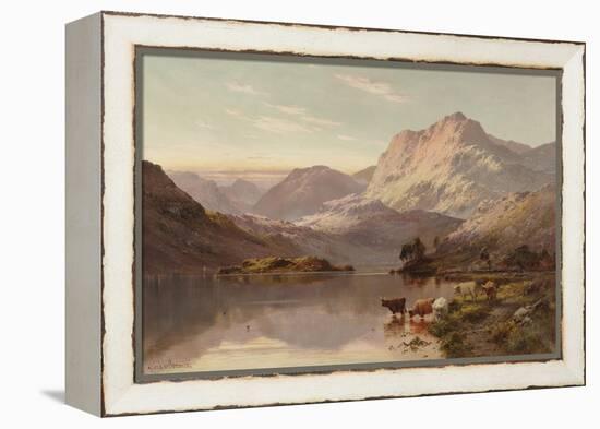 Loch Fad (Oil)-Alfred De Breanski-Framed Premier Image Canvas