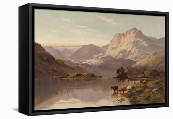 Loch Fad (Oil)-Alfred De Breanski-Framed Premier Image Canvas