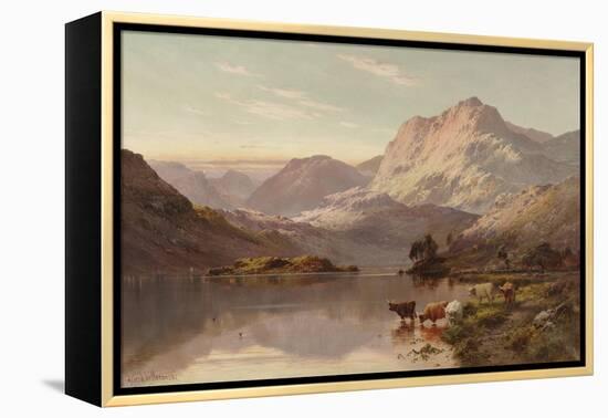 Loch Fad (Oil)-Alfred De Breanski-Framed Premier Image Canvas