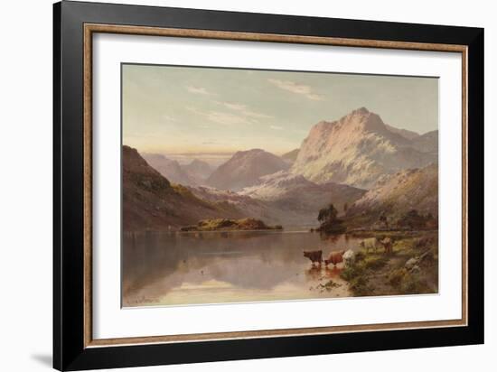 Loch Fad (Oil)-Alfred De Breanski-Framed Giclee Print